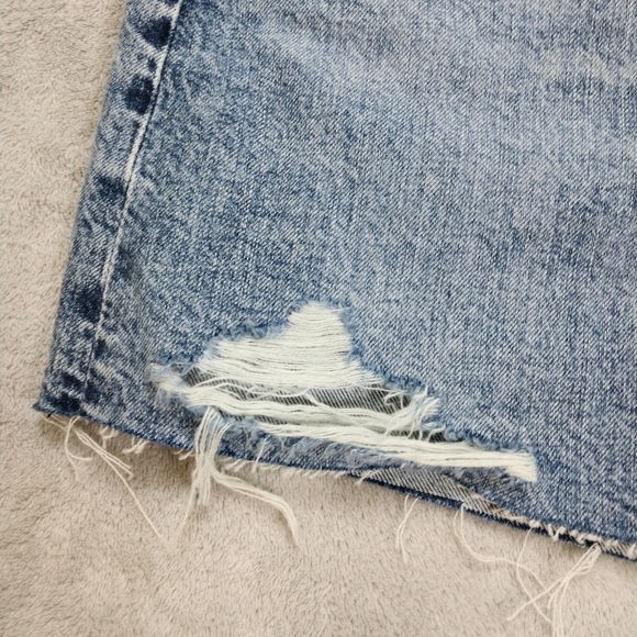 AG-ED Denim Alexxis High-Rise Wedgie Shorts - Picture 5 of 11